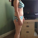 Ok, I swear I don't see a difference pre and post surgery from this view;/