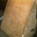 i put 2 pillows over it (1 on top and 1 on bottom) to lay on