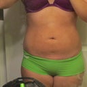 Front 1 Month After (Sucking In :) )