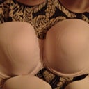 LOOK AT THE SIZE OF THAT FRIGGEN BRA AND IT COULDN'T HOLD MY GIRLS UP