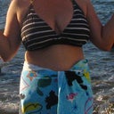 In swimsuit (a size smaller)