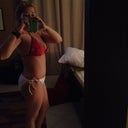 First time I try on my bikinis and liking what I see so far....at 14 wks post op