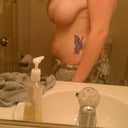 Side view, you can see how my back and posture is affected in this one.