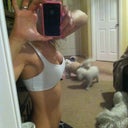 Same lululemon sports bra after shot :)