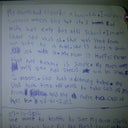 A letter from my daughter that I thought was so sweet.  She does like to watch over me and it is nice to hear that she says I am happy again!!!