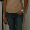 In size 0 American Eagle jeans.  That will never happen again :)
