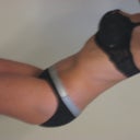 Can't decide which is better, bending over or sitting with no muffin-top :-)