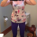 The ultimate test for every Canadian girl-how do your favourite lulu tights fit- nothing peeking over the top-yeah.  2 weeks po