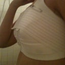 Side view 
Bra is compressing them pretty bad