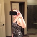 A racer back workout tank. It's been a very long time since I could fit into one of these!