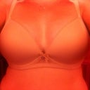 Lightly padded not push up no underwire bra.