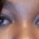 Eyelash extensions with makeup