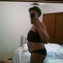 one week before side view, this is what 4 kids does to ya!!