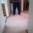 3 mths post opt. trying on a vest.