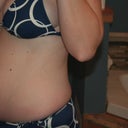 I really look pregnant here.