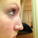 No makeup - eek! Also, here you can see the bump and tip in full force. This is a picture that makes me question how I spent 25 years with this nose, hehe.