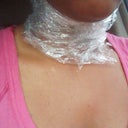 thats the numbing cream wrapped in the clear wrap