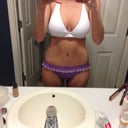 Can almost be covered in a swimsuit..but it has to be pulled up sorta high.