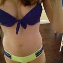 Front pic with cleavage. Hope they drop more:)