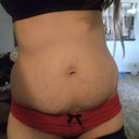 My poor belly button and see my over lap.