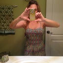 Little dress with no bra! This is awesome!