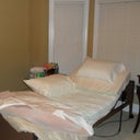 For your entertainment I give you my recovery room.  I made a spare bedroom into a mini hospital room.  It was amazing!