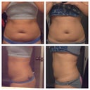 8 weeks lower abs and 7 weeks flanks.