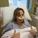 In recovery room.  Holy crap...I can't believe I did it!