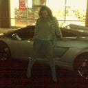 Day 11 had to get out and have some fun nothing says fun like a Lambergini parked outside my fav resturant which matched my outfit and begging for me to pose by it LOL~LOL
