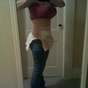 Right side...not too shabby..:) 20 days post op