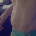 Before mini tummy tuck....side view
