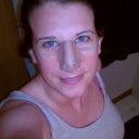Day 5 - Makeup (well, cover up, at least)! And my hair is up, which never happened pre-surgery =)
