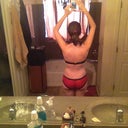 Back side at 6 wks- swollen!