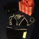 I got my little black bag for medications for my hotel stay. Victoria's secret lingerie for after recovery if you know what I mean ....(wink)  My first bikini a gift to myself hehehe.. Yay .... :)