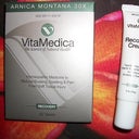 Homeopathic meds are available.  The cream feels very cooling and healing on the skin.