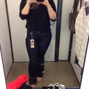 Me trying on new jeans at 8 weeks post op.