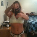 8 weeks front view, sorry for all the mirror pictures, nobady here to take my picture
