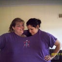 My daughter and I In my "FAT SUIT" 7X