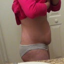 Before side 137 lbs