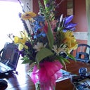Dr. G and Staff wishing me a speedy recovery.