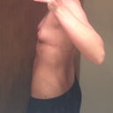 Before side view....barely anything there!