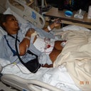 i had just got to my room