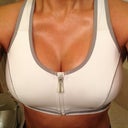 3 weeks post op (Danksin foam sports bra under $12 - Walmart)