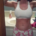 Day 6, same sports bra as in before pics
