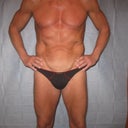 Black thong is after of Chest and Abs