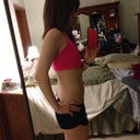 My flat chest with no bra under this!