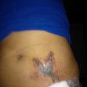 This is another picture the day after my first session.