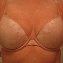 I like my look with bras.  Buying 34 A, which fit pretty well.  This one is not a push up bra.