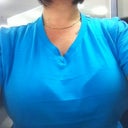 in a tshirt with the implants