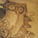 So here it is. Day one after treatment one. It lightened up so much! Ouch, still very swollen.